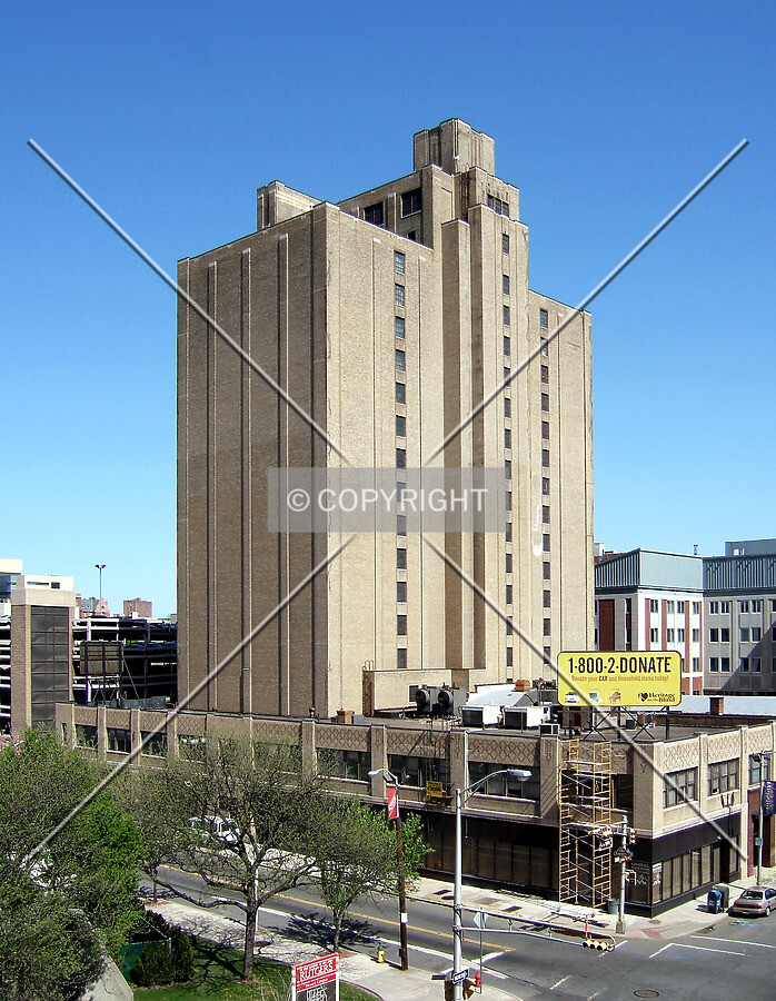 View from the southeast