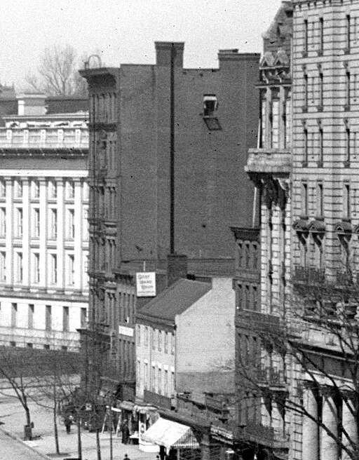 View from the southeast
