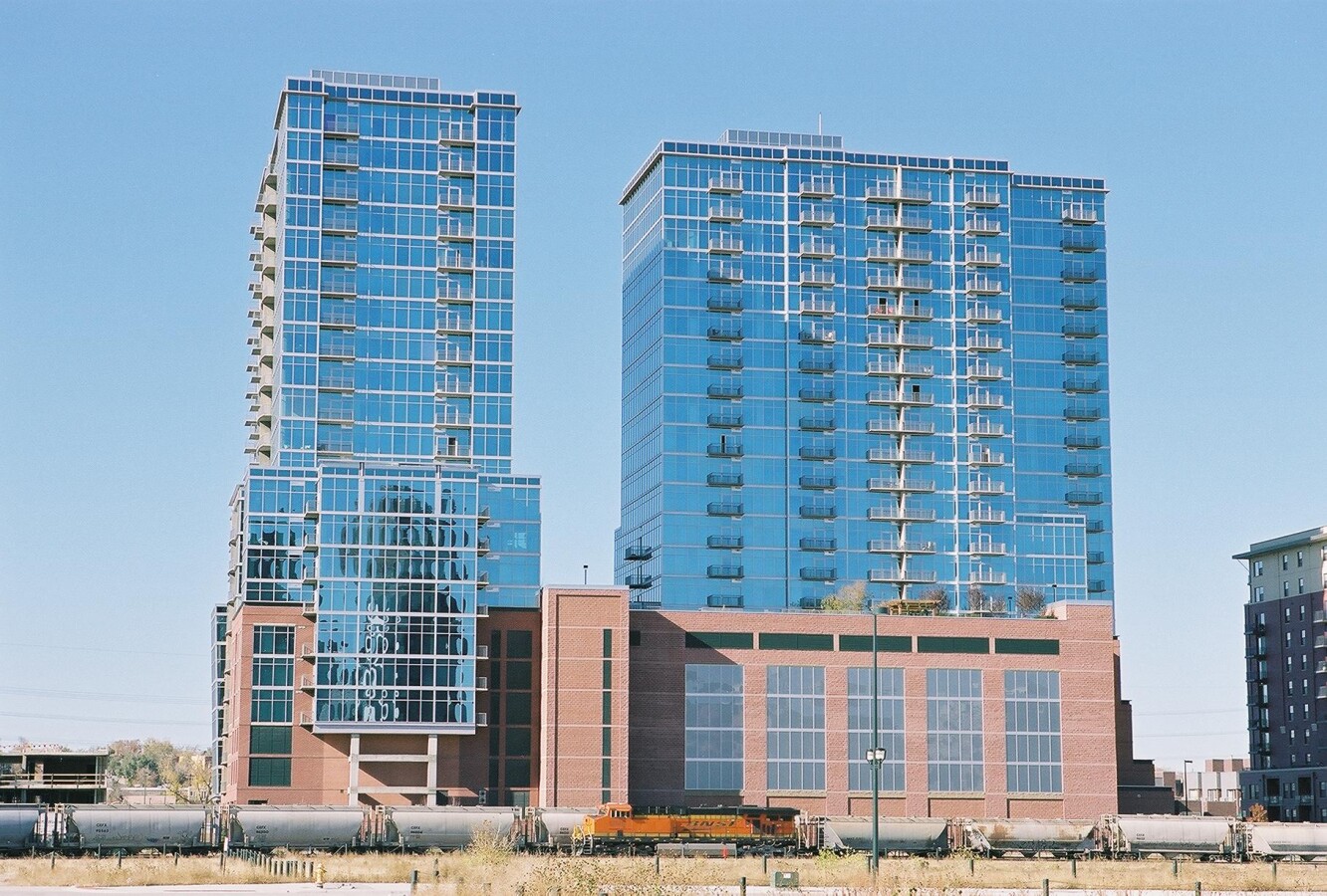 View from the southeast