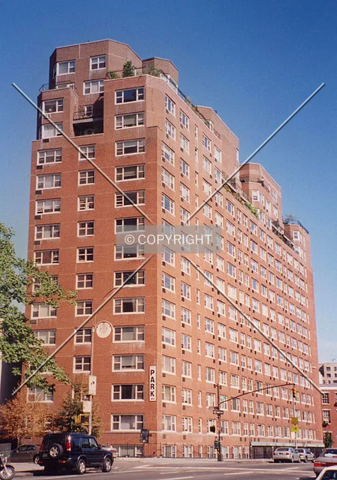 View from southeast across Sixth avenue