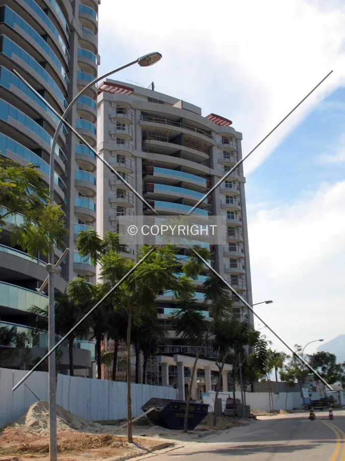Seen from street level