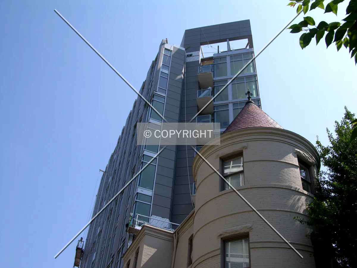 Looking up the southern side from the south