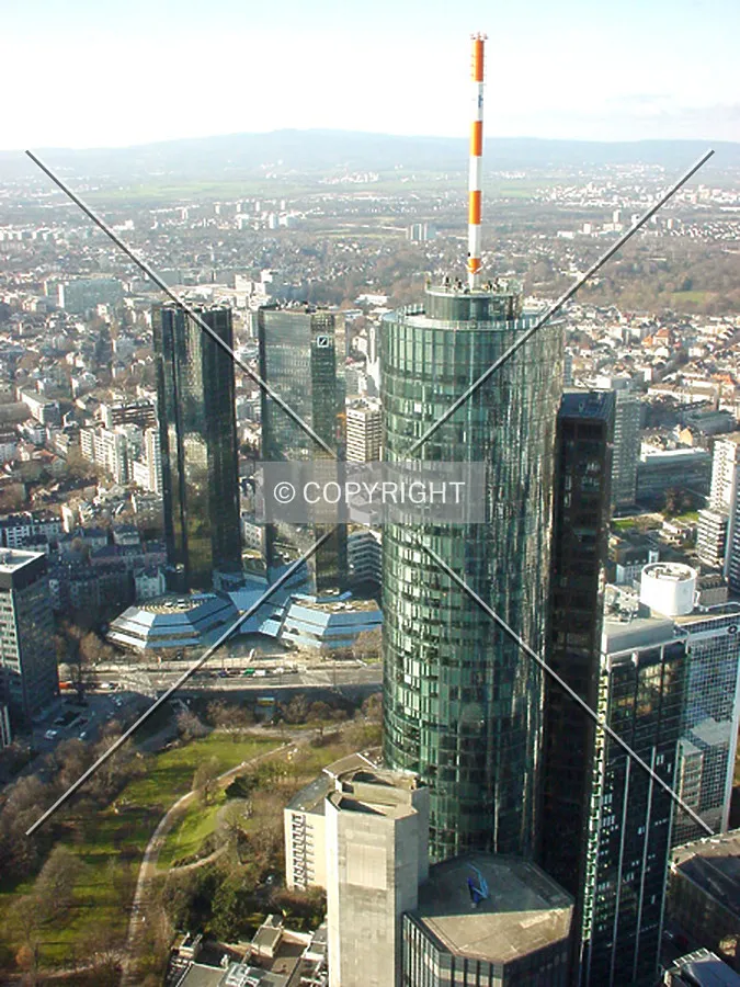 View from Commerzbank Tower