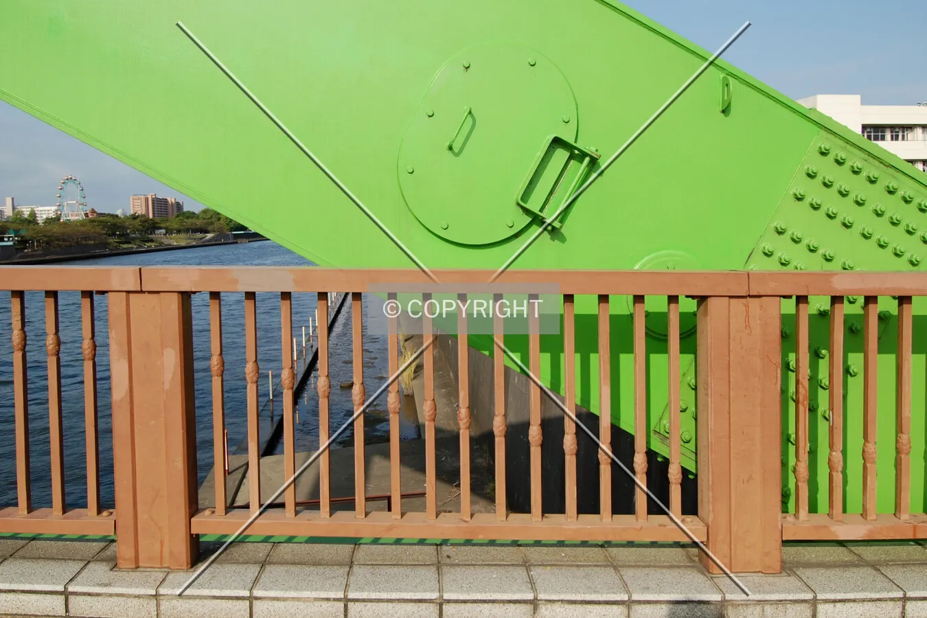 Access hatch on the west side