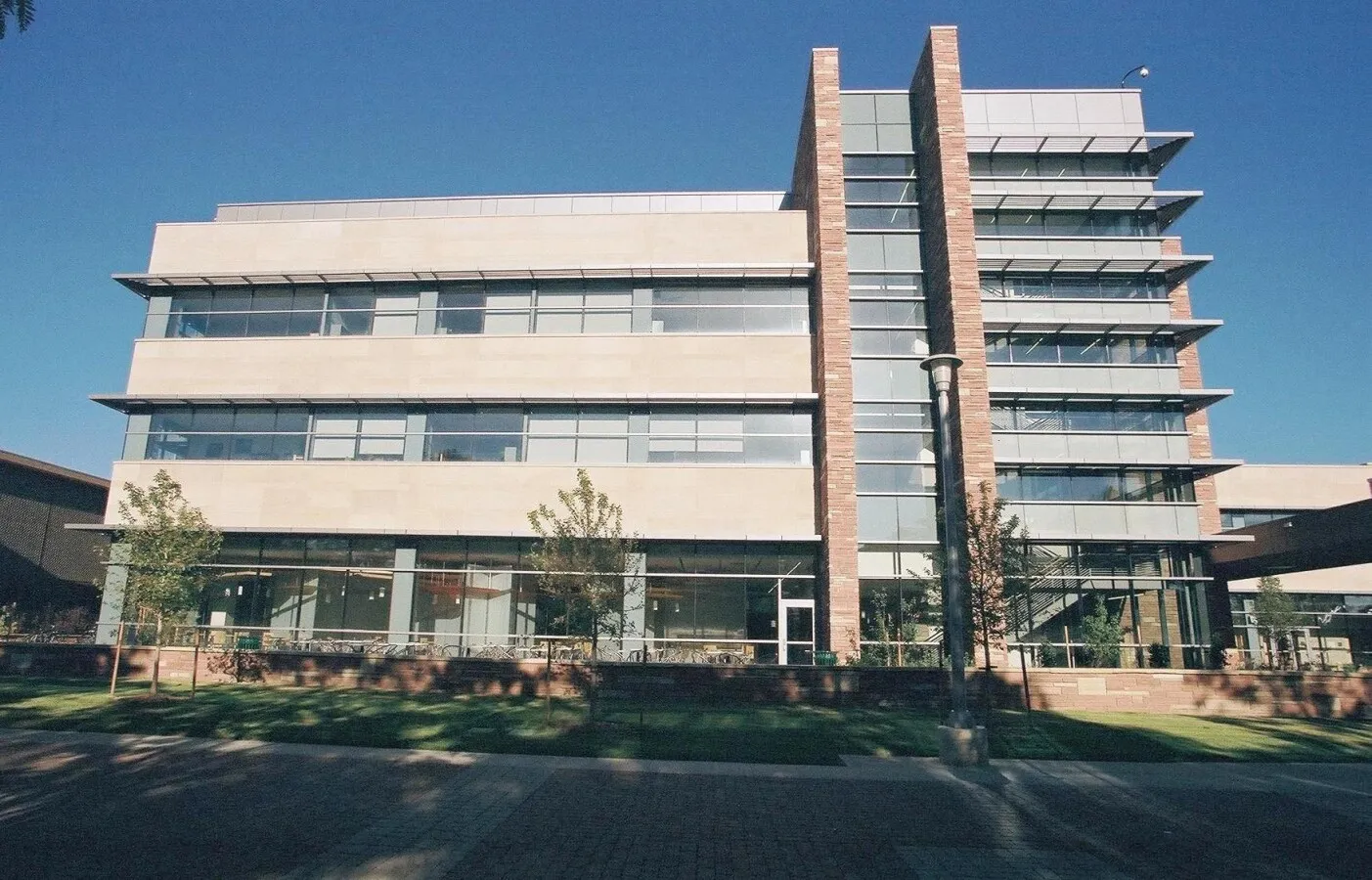 View to the east