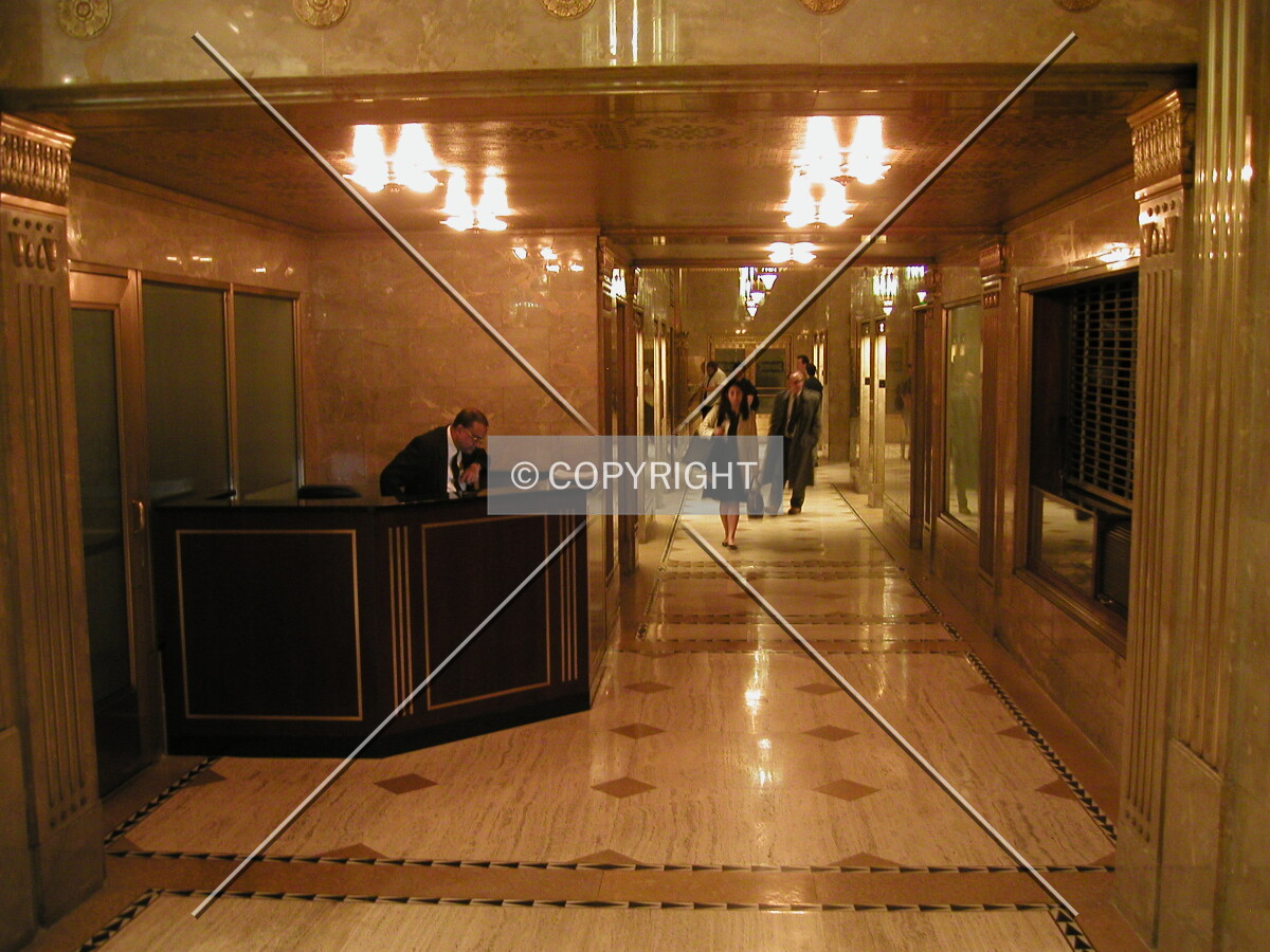 Reception desk