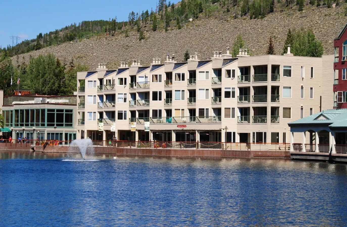 View from the southeast