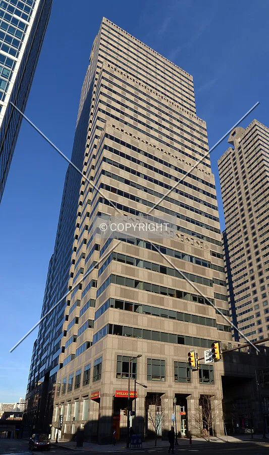View from the southwest at 21st and Market Streets