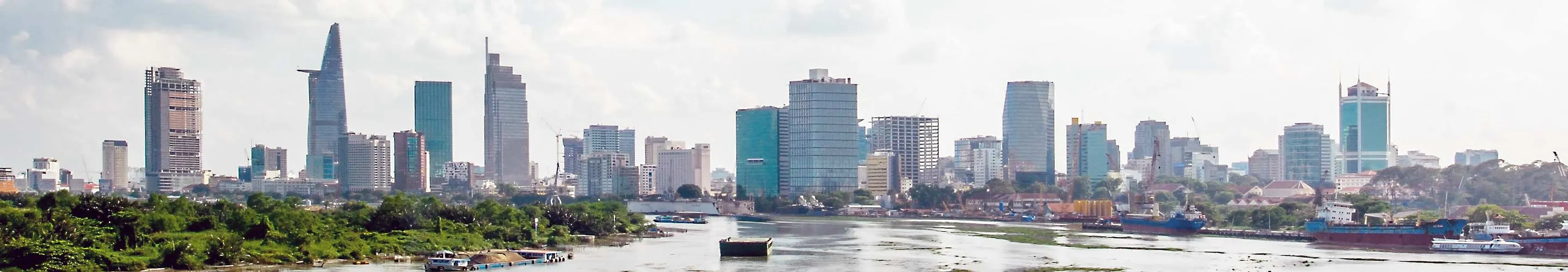 Panorama of Ho Chi Minh City