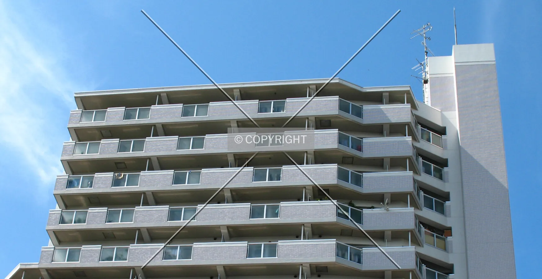 Looking up from the southeast