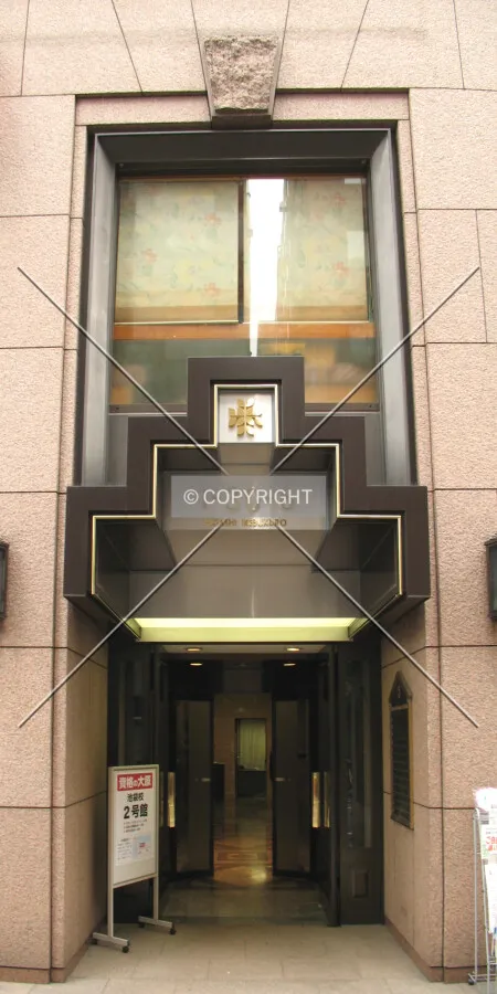 The west entrance