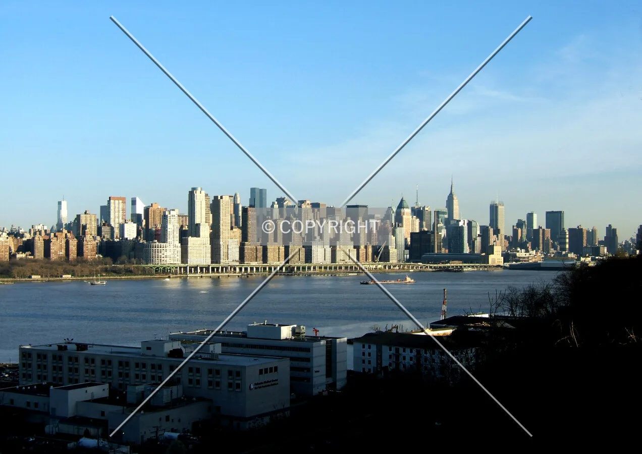 View from the northwest in North Bergen