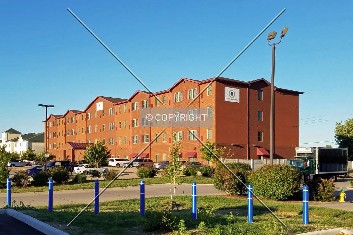 View from the southwest; September 27, 2016