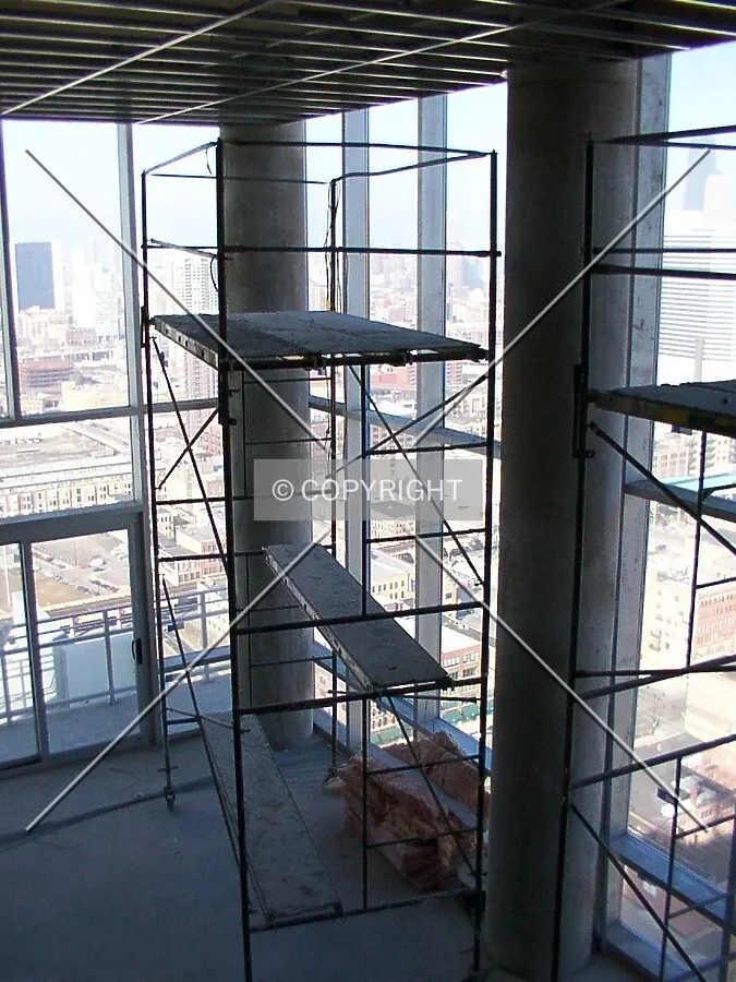 Northeast corner of the top penthouse