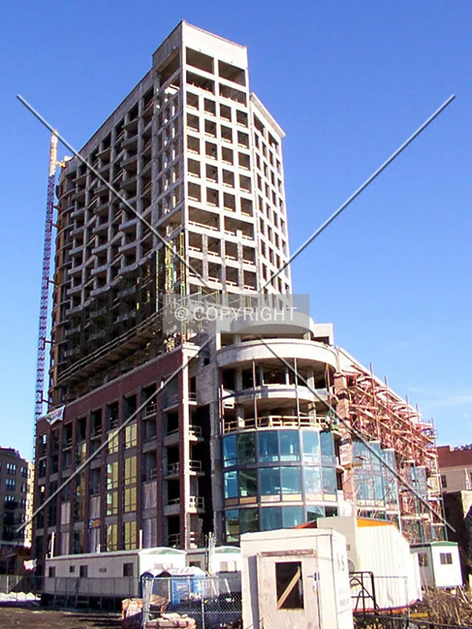 View from the northwest - 16 Mar 2002