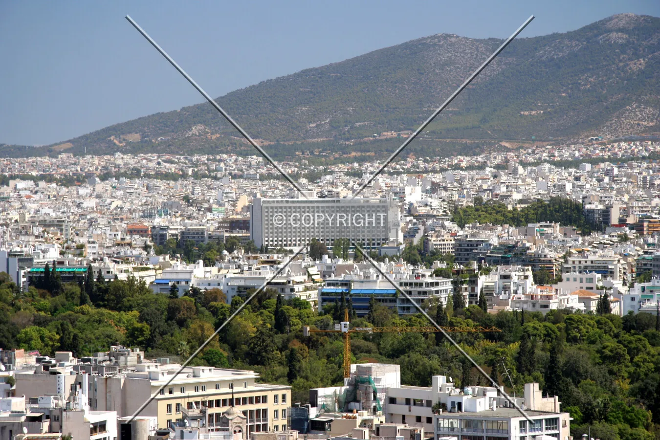 As seen from the Acropolis