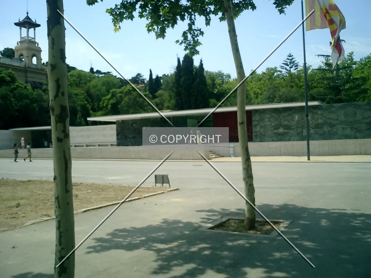 Barcelona Pavilion by Mies van der Rohe