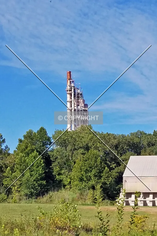 View from the east; August 12, 2017