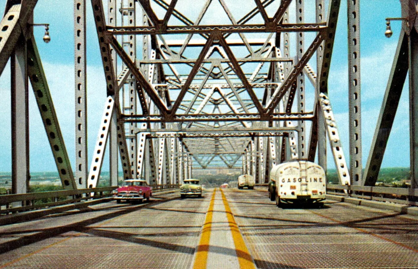 View looking west toward downtown