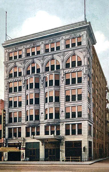 View from the northeast
