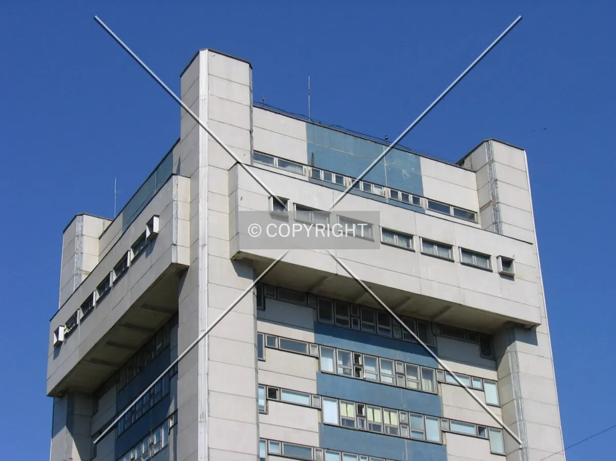 Top of the building
