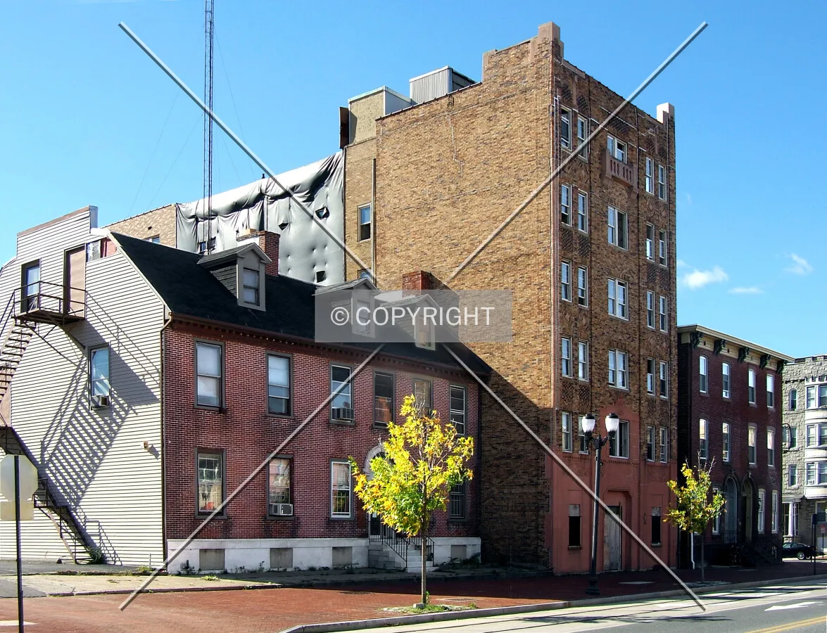 View from the northeast