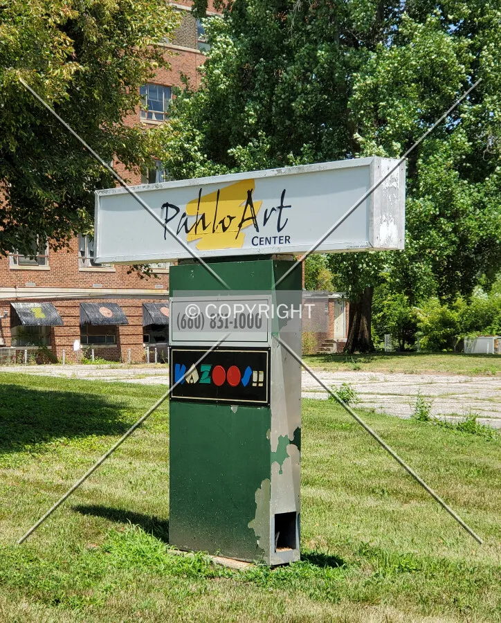 Sign on the south; July 18, 2020