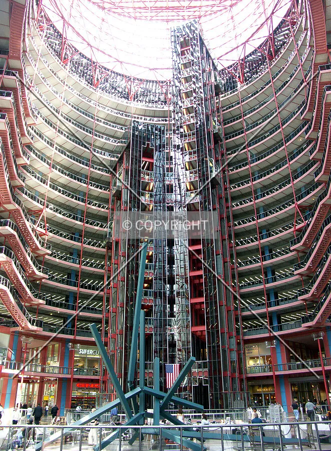 View of atrium