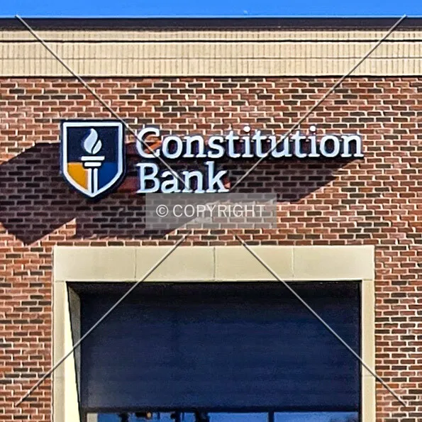 Signage from the west, Sunday, December 25, 2025