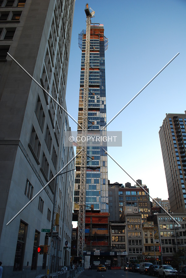 Viewed from Madison Avenue looking southward