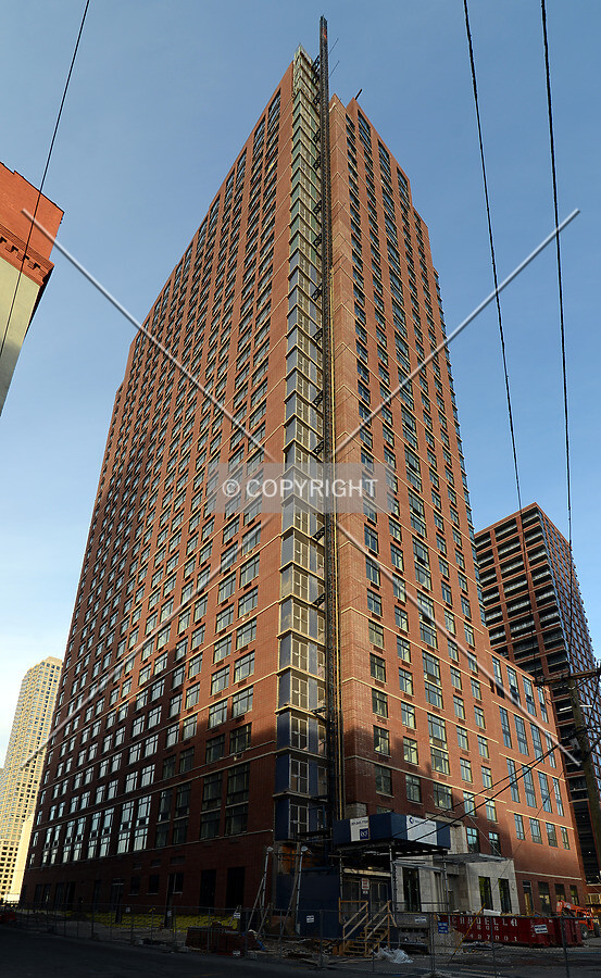 View from the southwest at Warren and First Streets