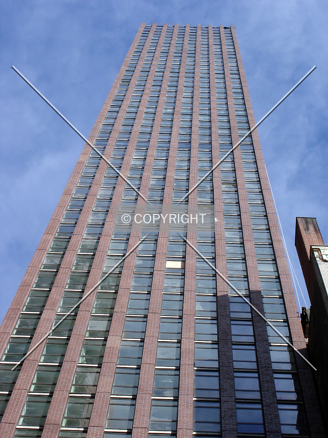 Looking up from East 29th Street