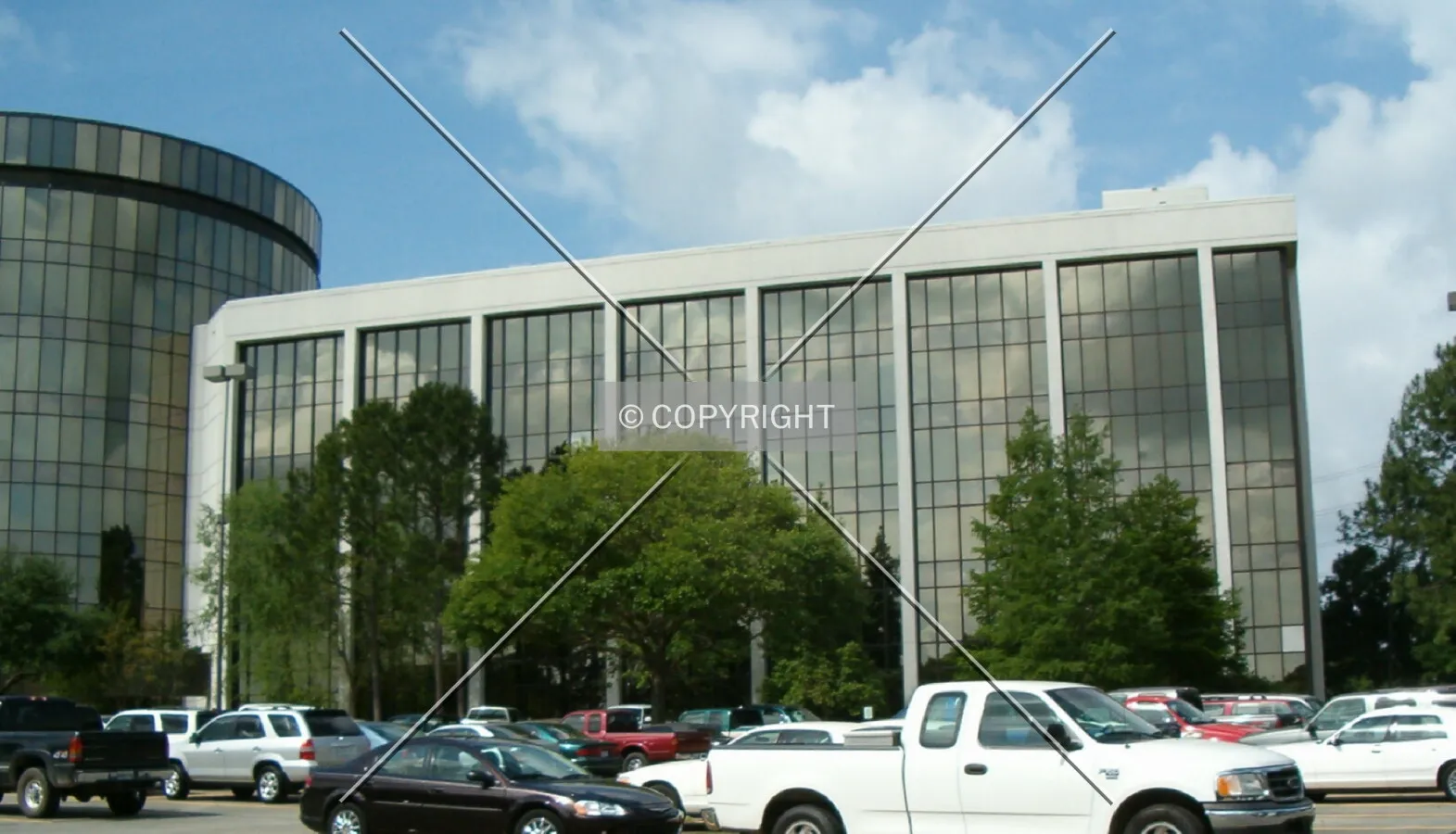 View from East Kaliste Saloom Road