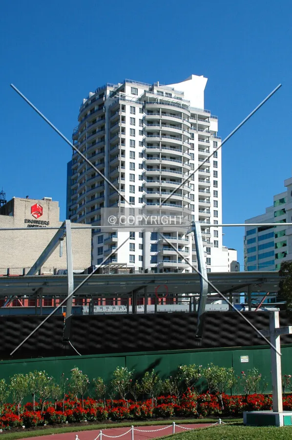 As seen from the southeast