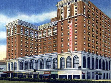 View from the northeast