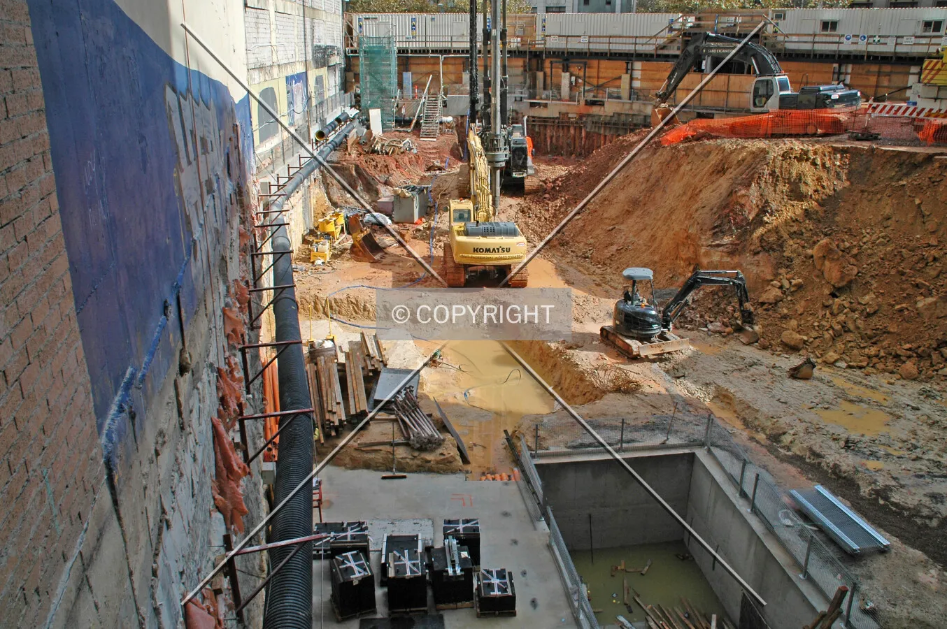 Site excavation