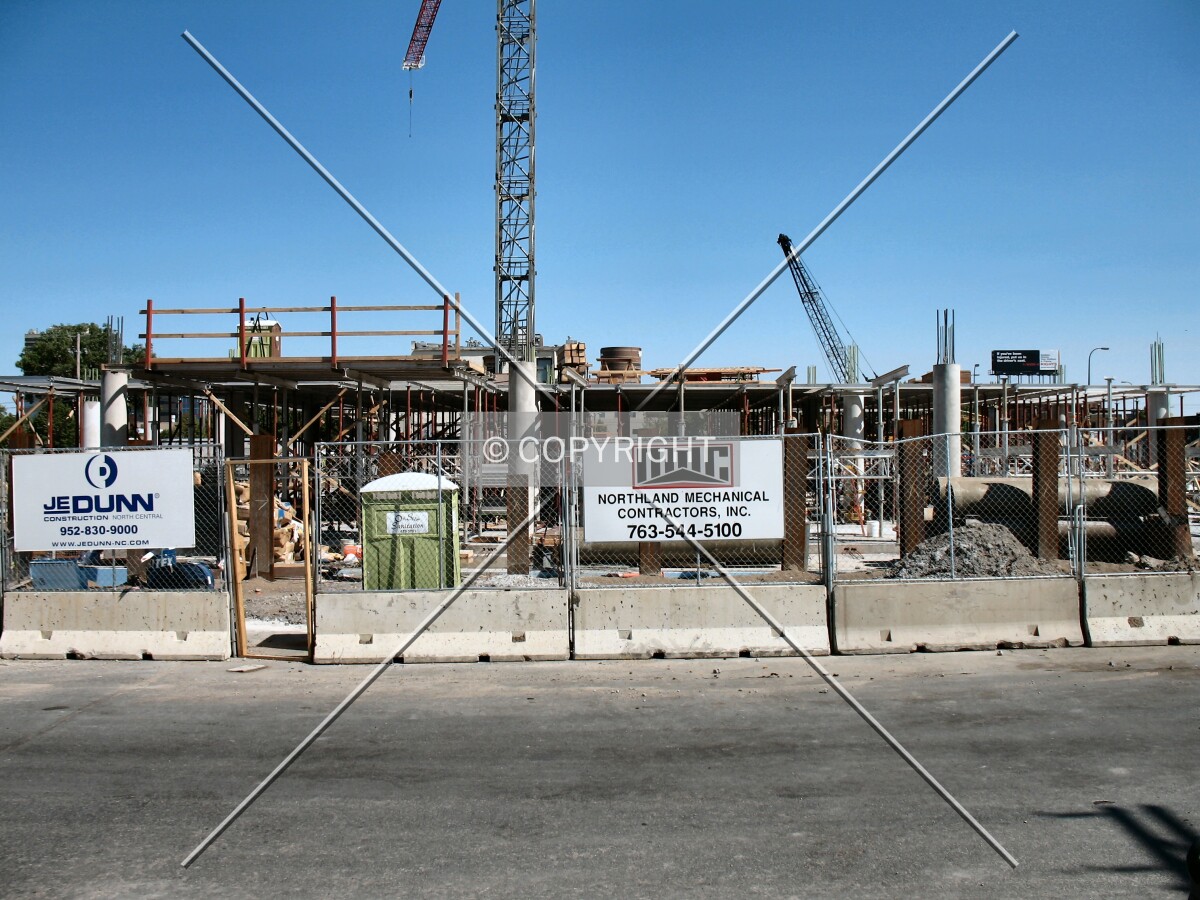 View to the east across 10th Avenue South