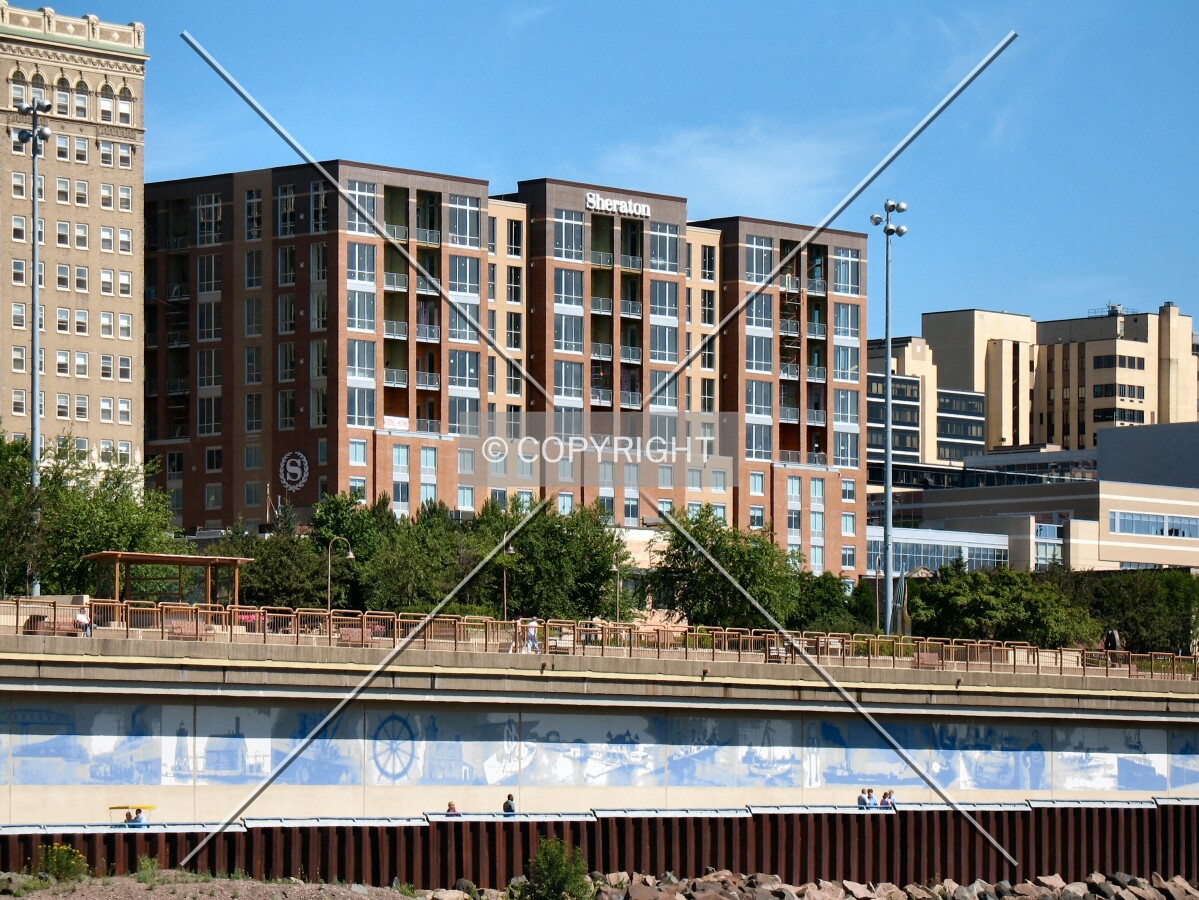 View to the north from Canal Park