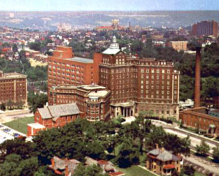 Vintage view from the southeast