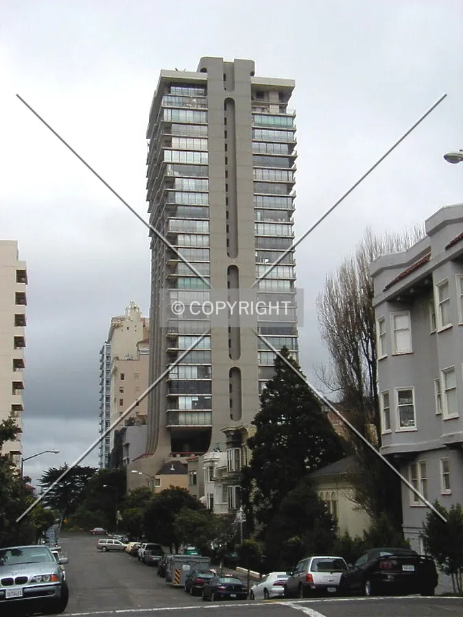 Looking up Russian Hill