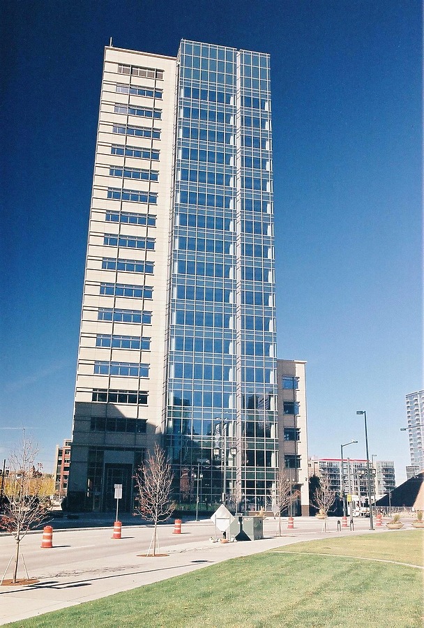 View from the southeast