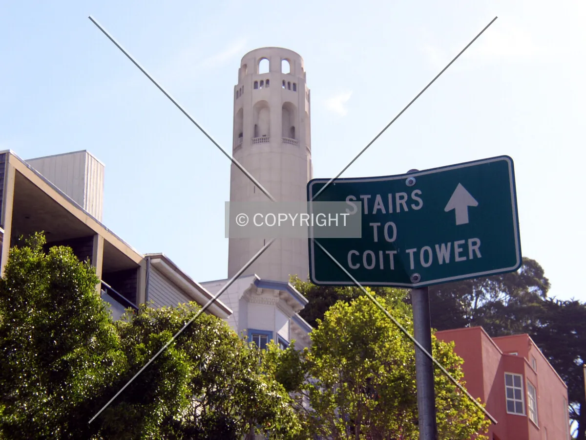Signage along Filbert Street