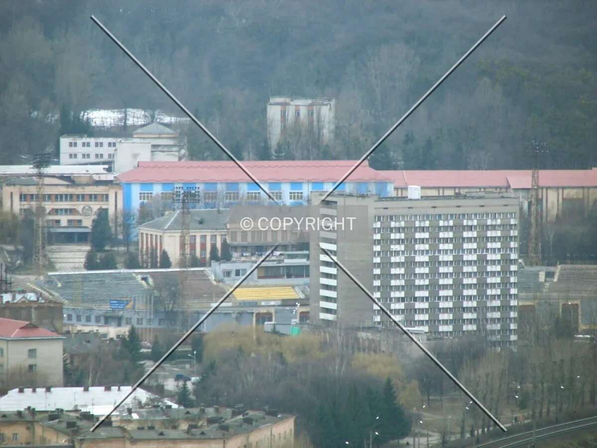 Looking from Vysokyi Zamok