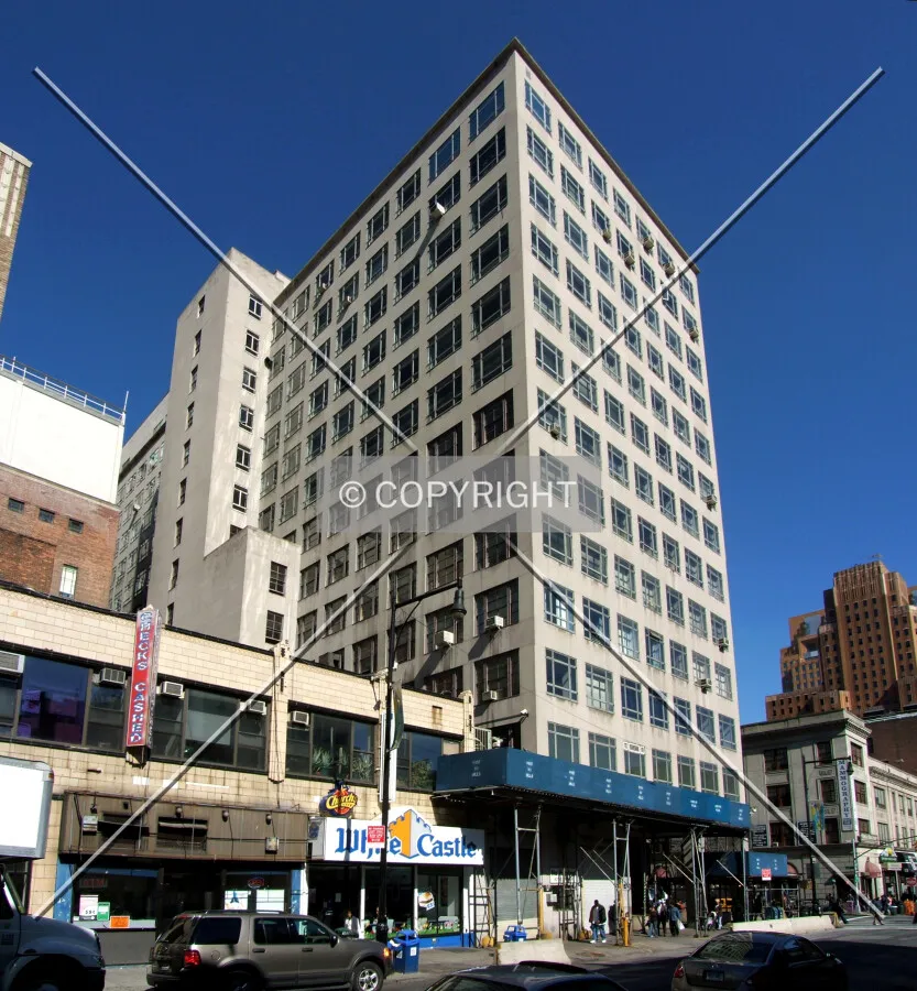 View from the southwest on Willoughby Street