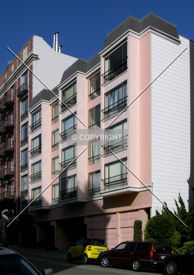 From across Pacific Avenue to the southeast