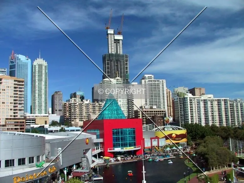 View from western distributor
