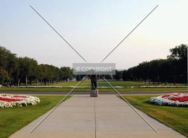 The Capitol Grounds, south from the front steps