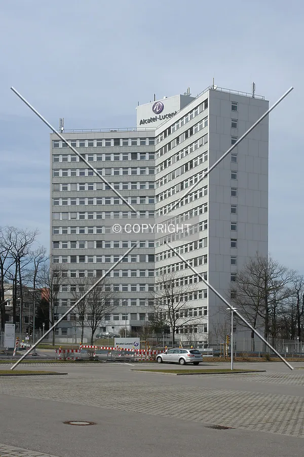 High-rise building at Lorenzstraße in Stuttgart