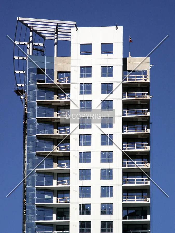 Upper floors from the south