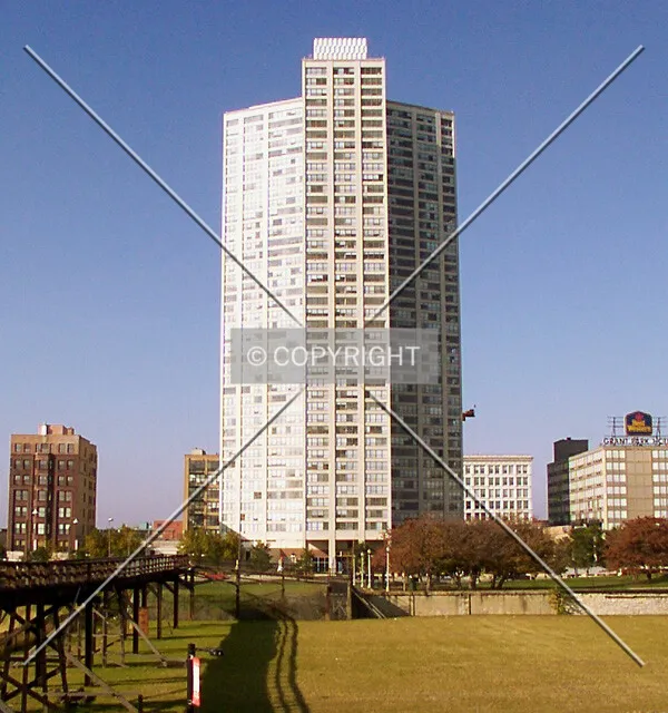 View from the east
